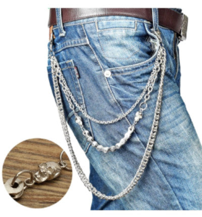 Biker Jewelry  Rings Bracelets Earrings Necklaces Pendants Wallet Hip  Chains Steel