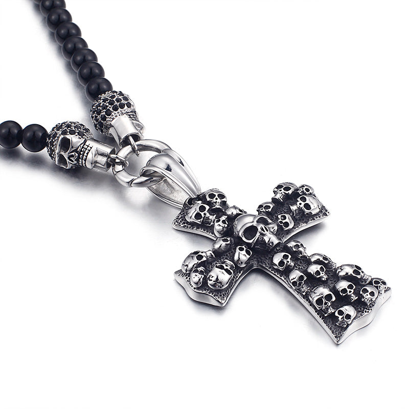 Skull Cross Necklace