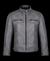 Men’s Lambskin Distressed Leather