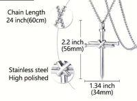 Nailed  Cross Necklace
