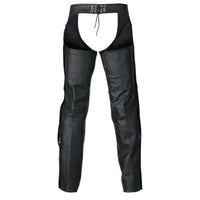 Classic Biker Leather Chaps – Men or Women