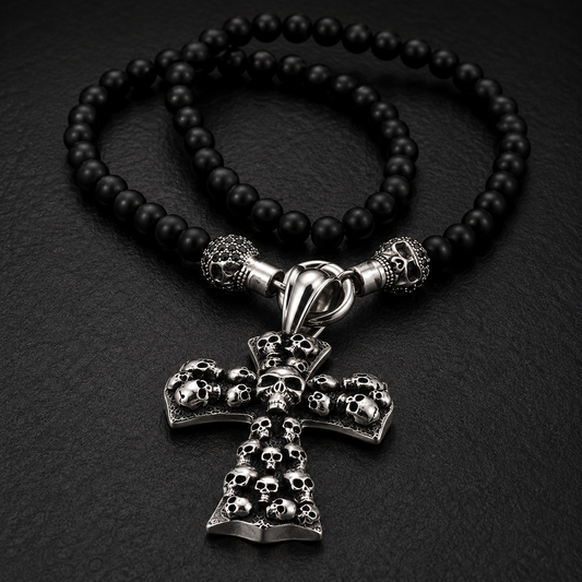 Skull Cross Necklace