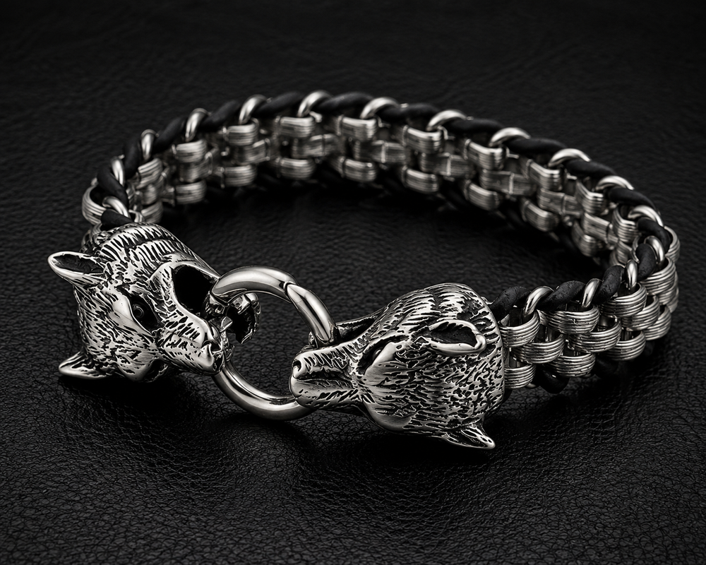 Last call Wolf bracelet