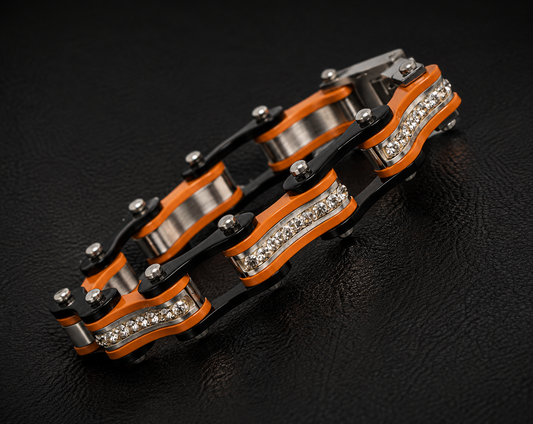 Two Tone Black and Orange