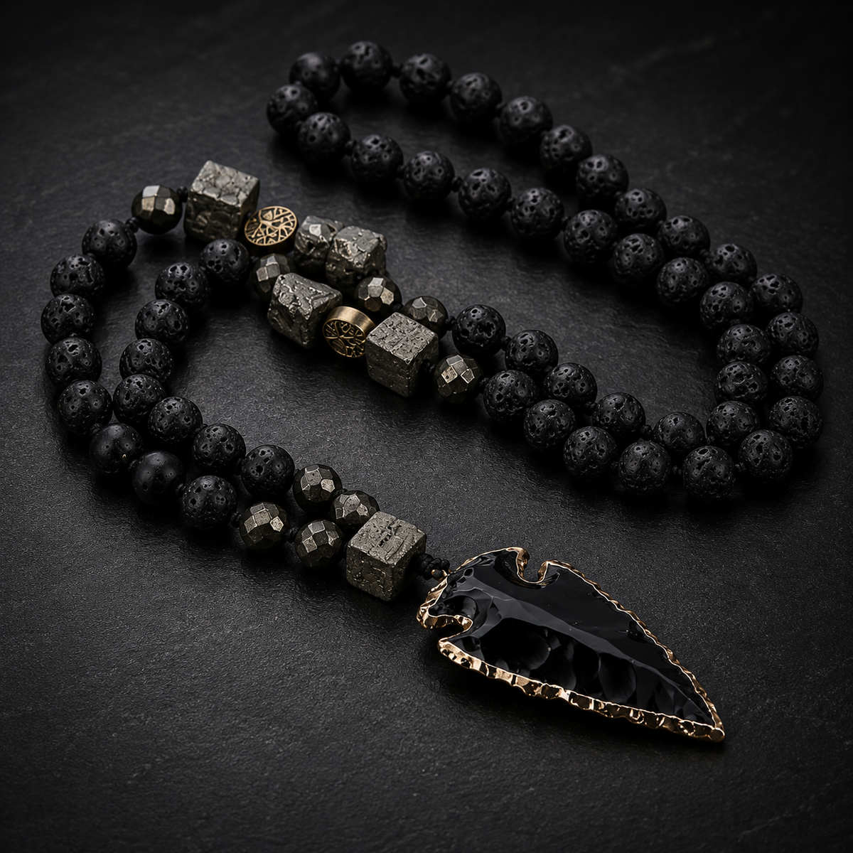 Lava Stone Arrowhead