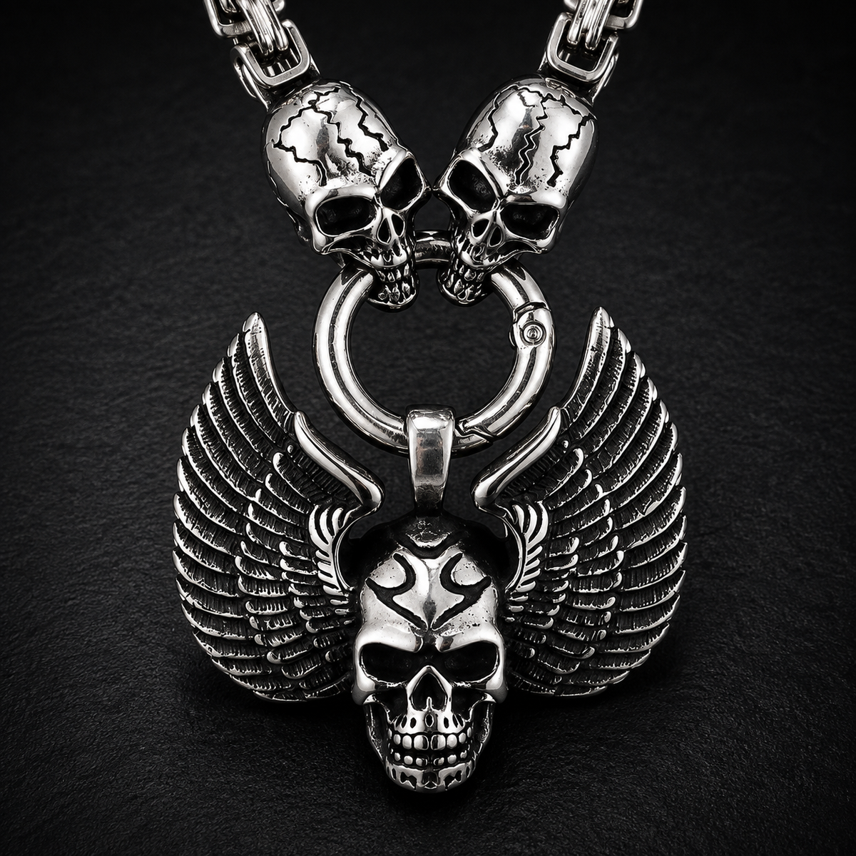 Angel Wing Skull
