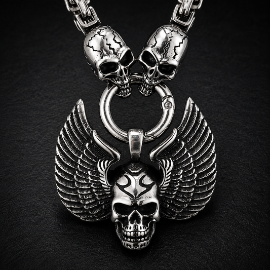 Angel Wing Skull