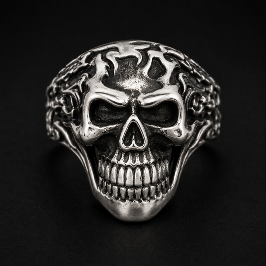Chained Evil Skull