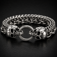 Skull Chain Bracelet