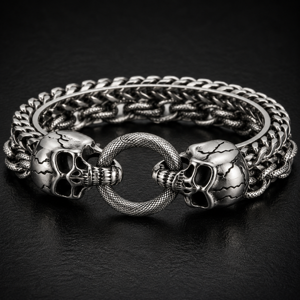 Skull Chain Bracelet