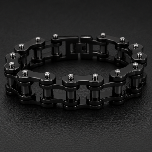 Black Bike Chain