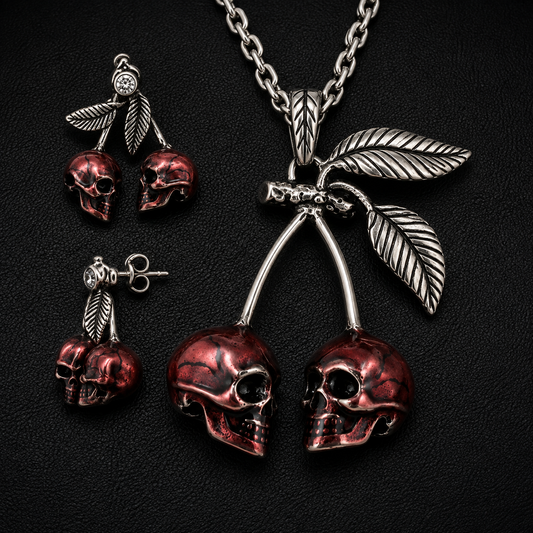 Skull Cherry Set