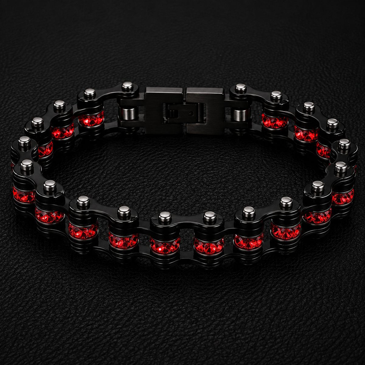 Black/Red Mini Bling
