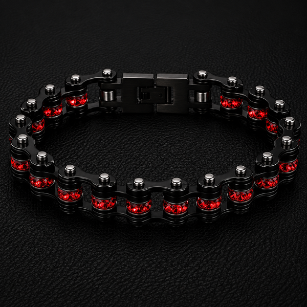 Black/Red Mini Bling