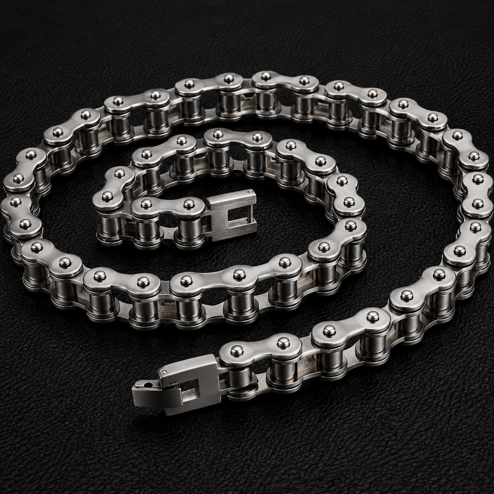 Last Call Bike Chain Necklace