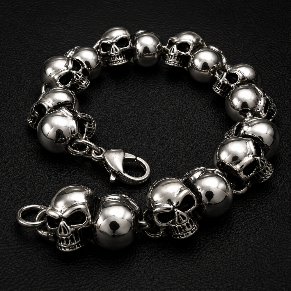 Last Call double head skull