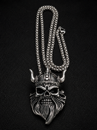 Last Call Viking Skull