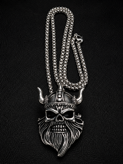 Last Call Viking Skull