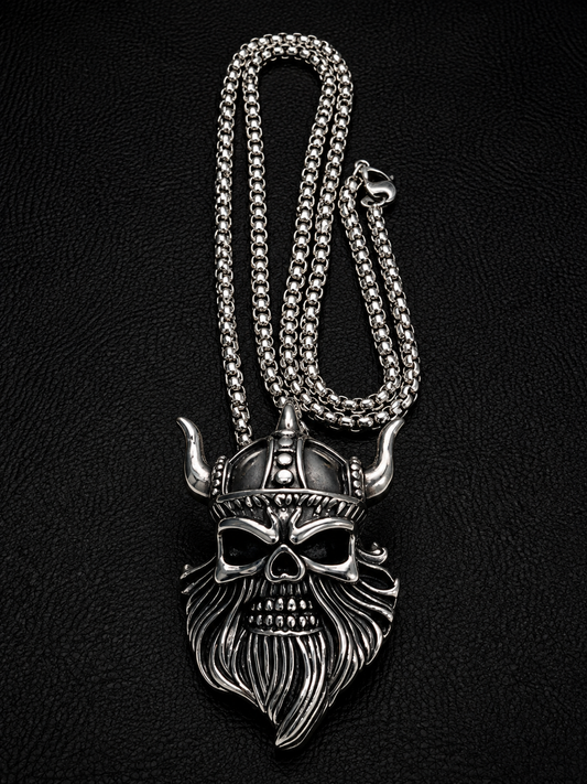 Last Call Viking Skull