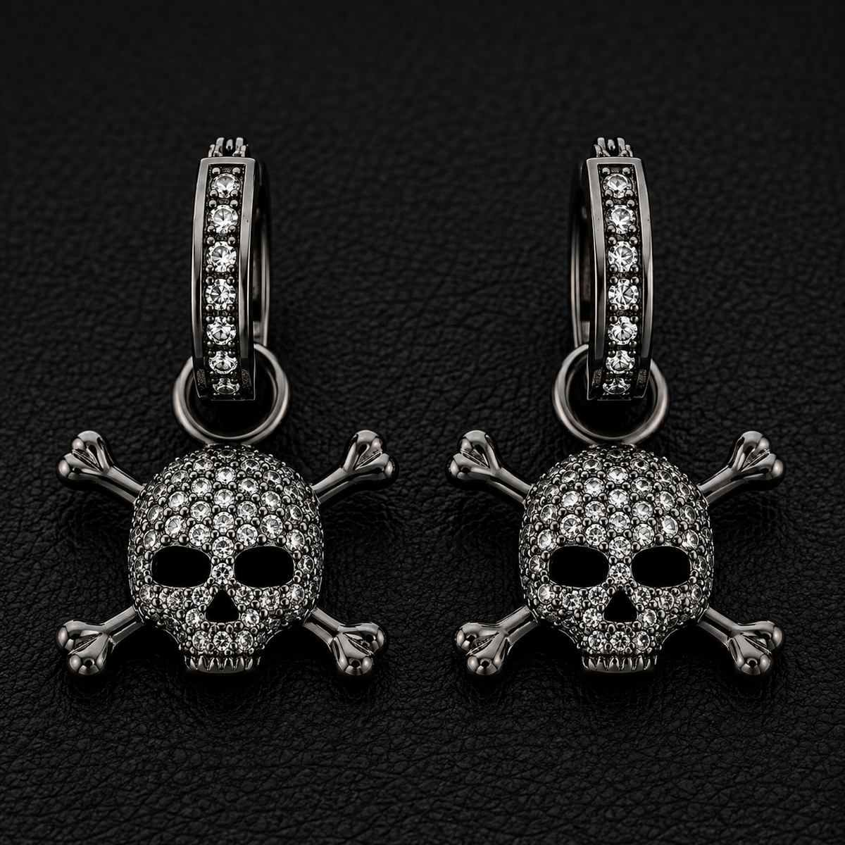 BLING SKULL EARRINGS