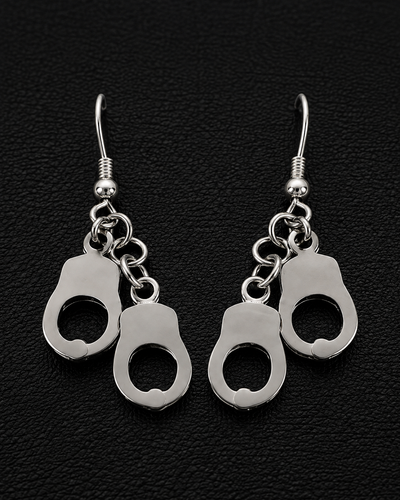 DOUBLE HANDCUFF earrings