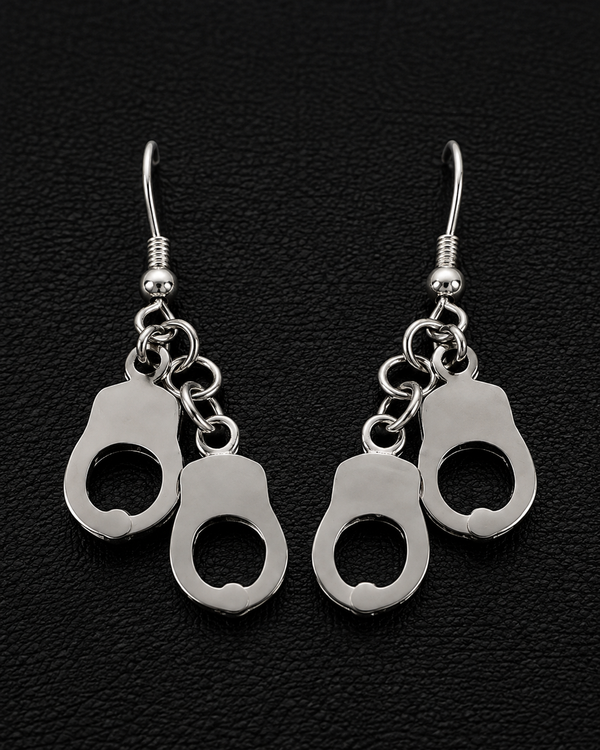 DOUBLE HANDCUFF earrings