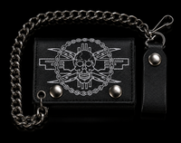 Skull wallet and chain