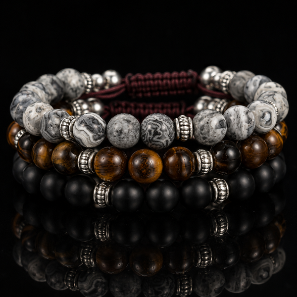 Natural Stone Adjustable Bracelet