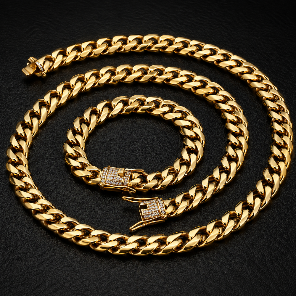 Last call Gold Cuban Chain