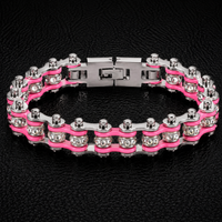 PINK/SILVER Mini Bling