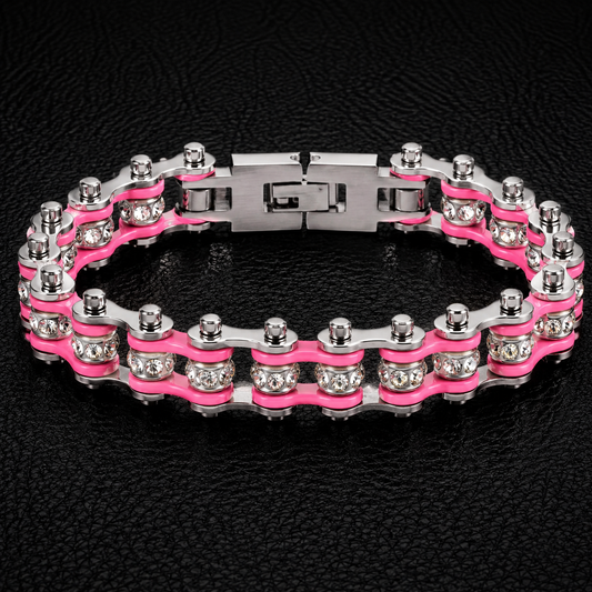 PINK/SILVER Mini Bling