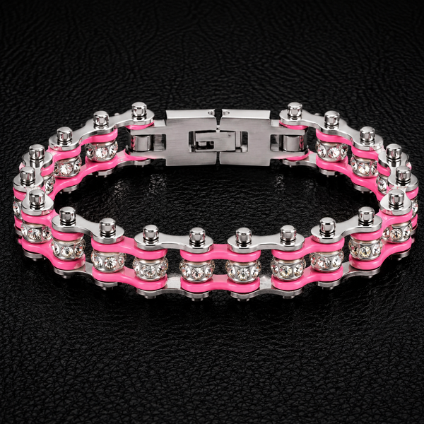 PINK/SILVER Mini Bling