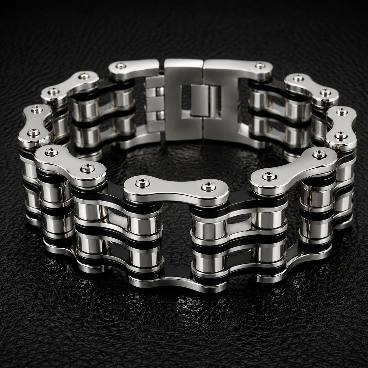 Black and Silver Wide