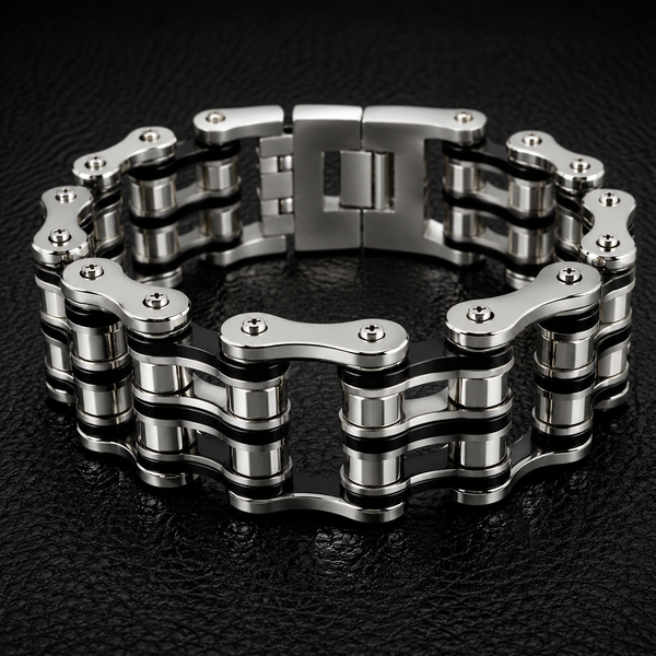 Black and Silver Wide