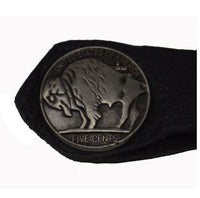 Buffalo Nickel vest extender