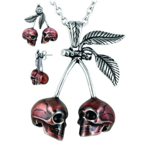 Skull Cherry Set