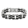 Thick Black/Silver Bling