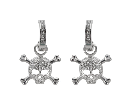 BLING SKULL EARRINGS