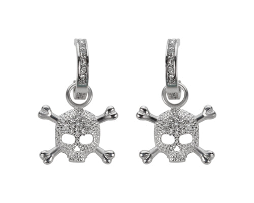 BLING SKULL EARRINGS