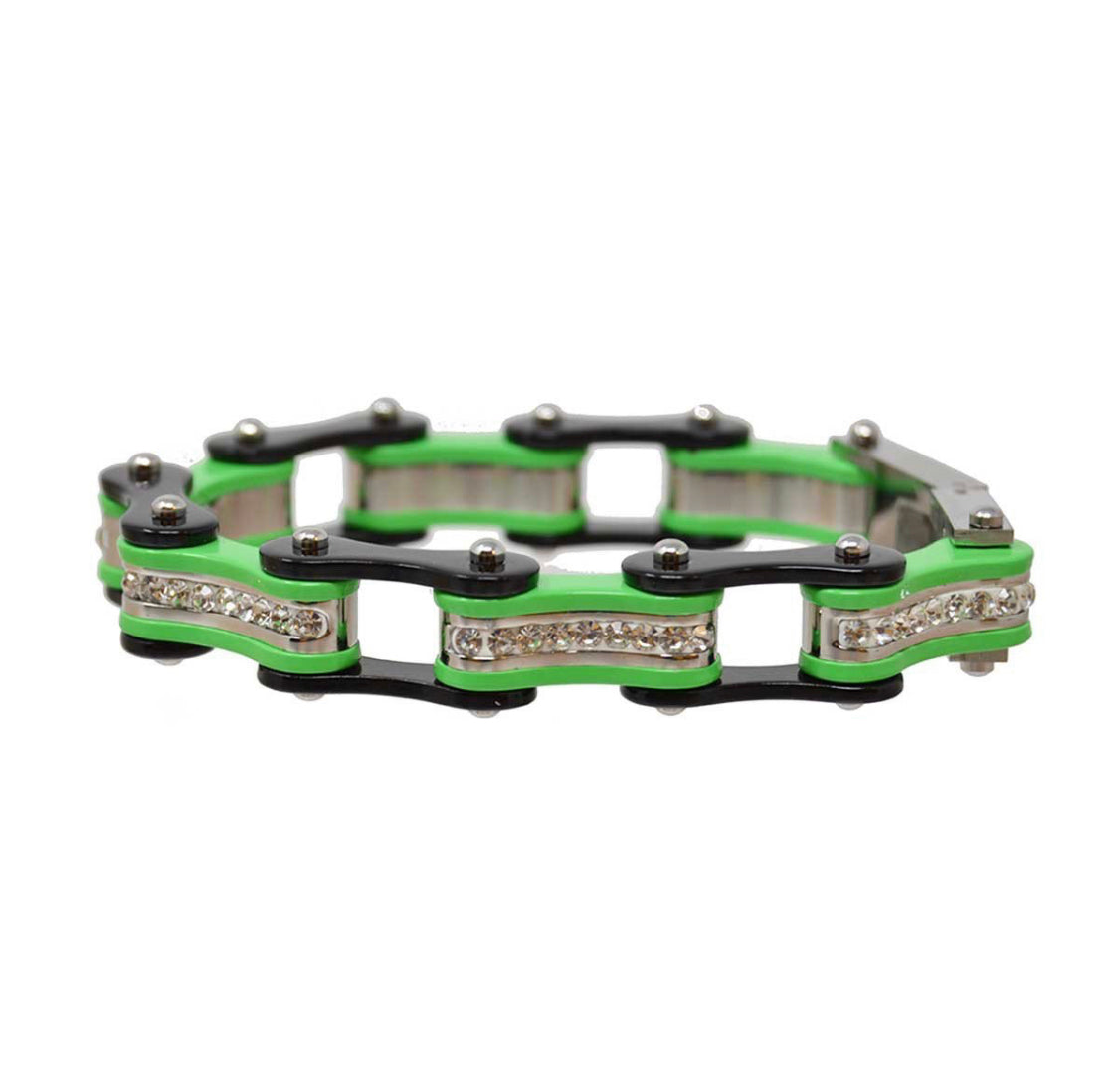 Two Tone Black and Lime Green