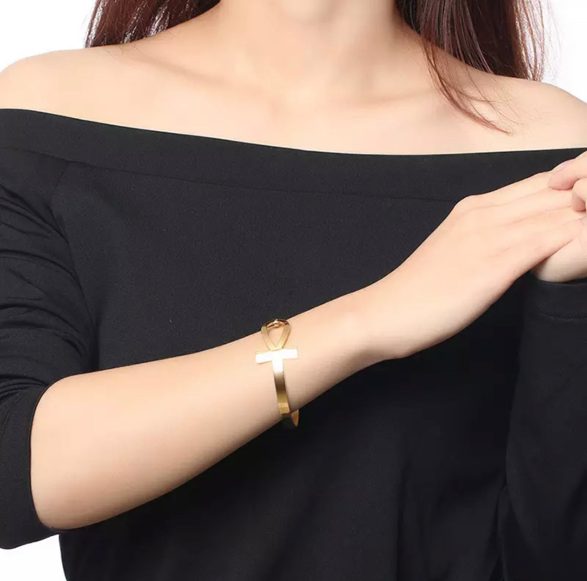 Ladies Ankh Bracelet