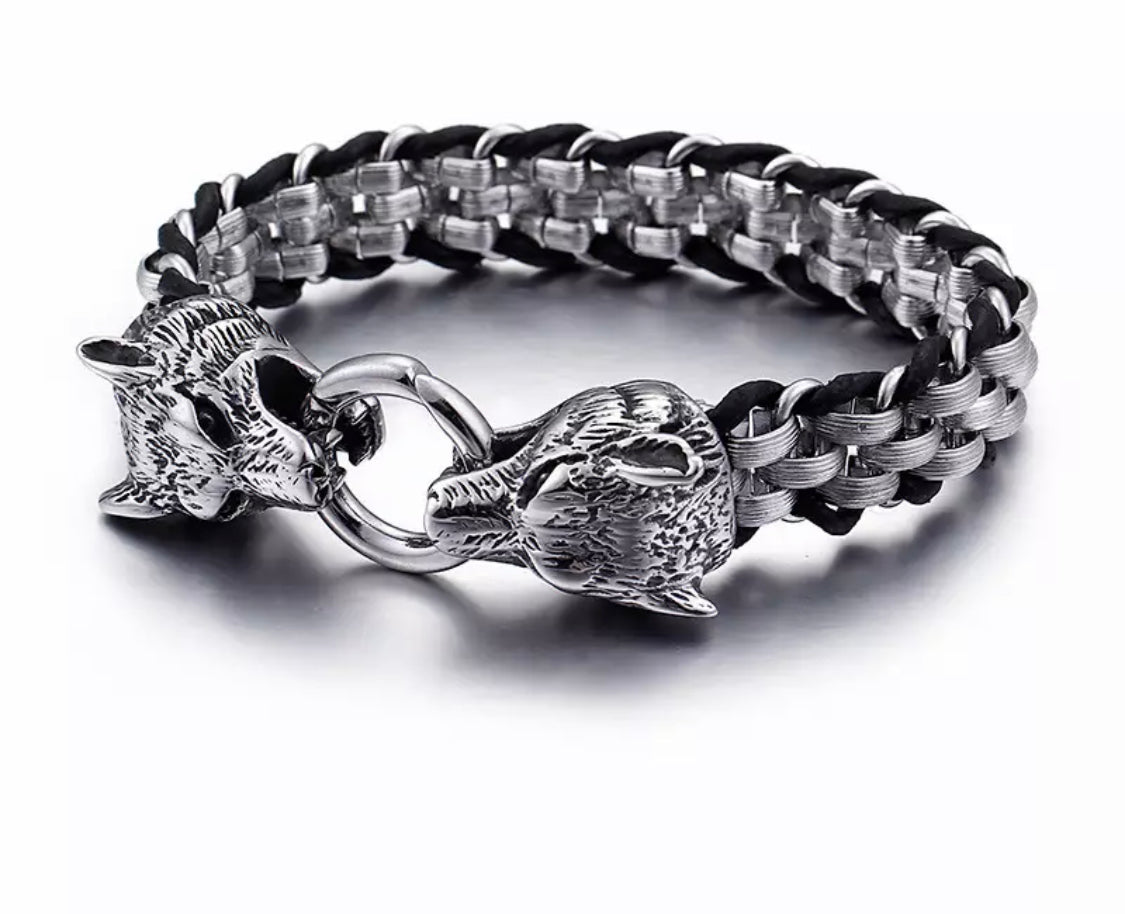 Last call Wolf bracelet