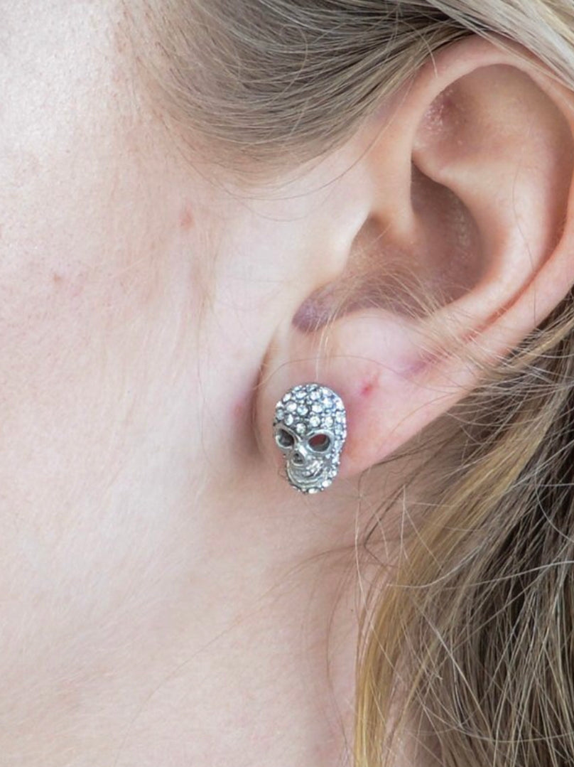 Bling stud skulls