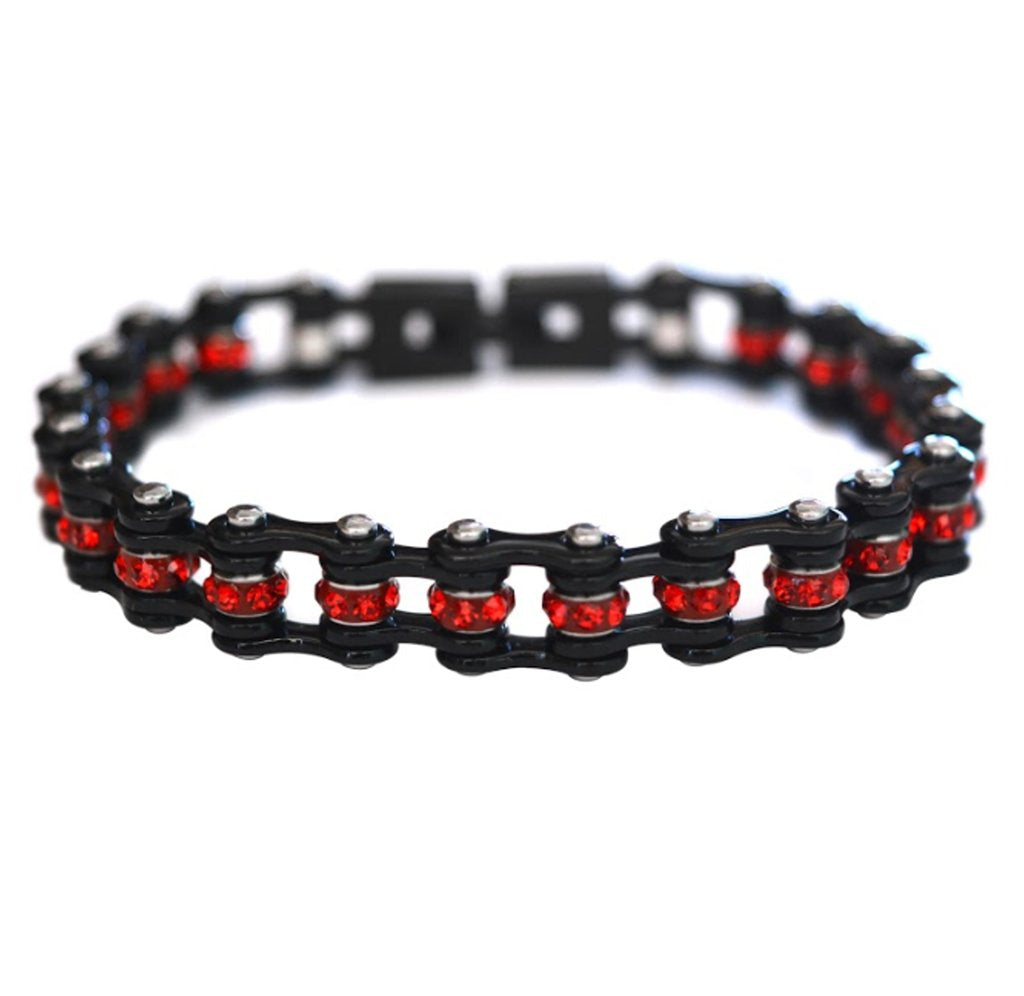 Black/Red Mini Bling