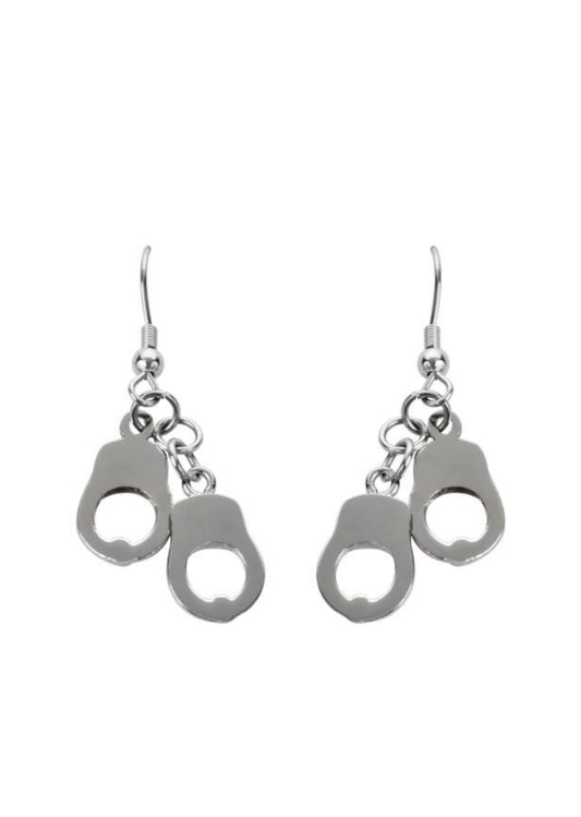 DOUBLE HANDCUFF earrings