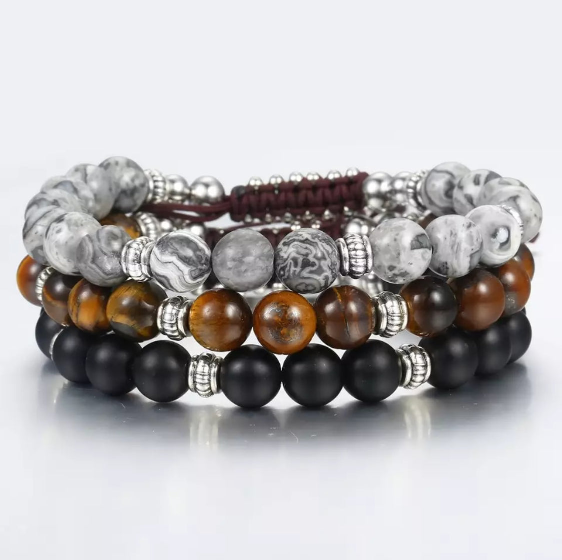 Natural Stone Adjustable Bracelet