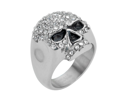 Bling Flat Head Skull