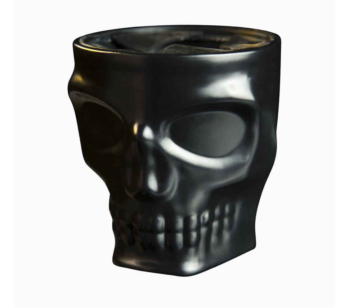 Kruzer Kaddy- Flat Black Skull (handlebar mount)