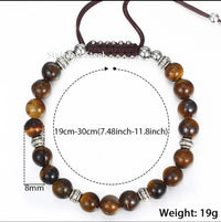 Natural Stone Adjustable Bracelet
