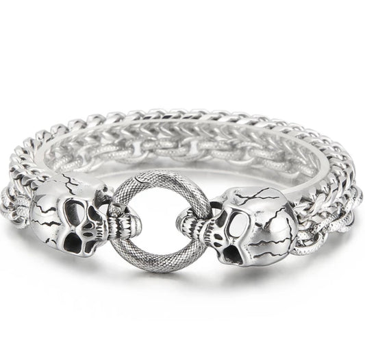 Skull Chain Bracelet